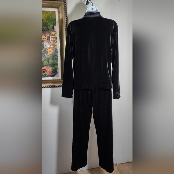 Coldwater Creek Velvet Jacket/Pants - Picture 3 of 9